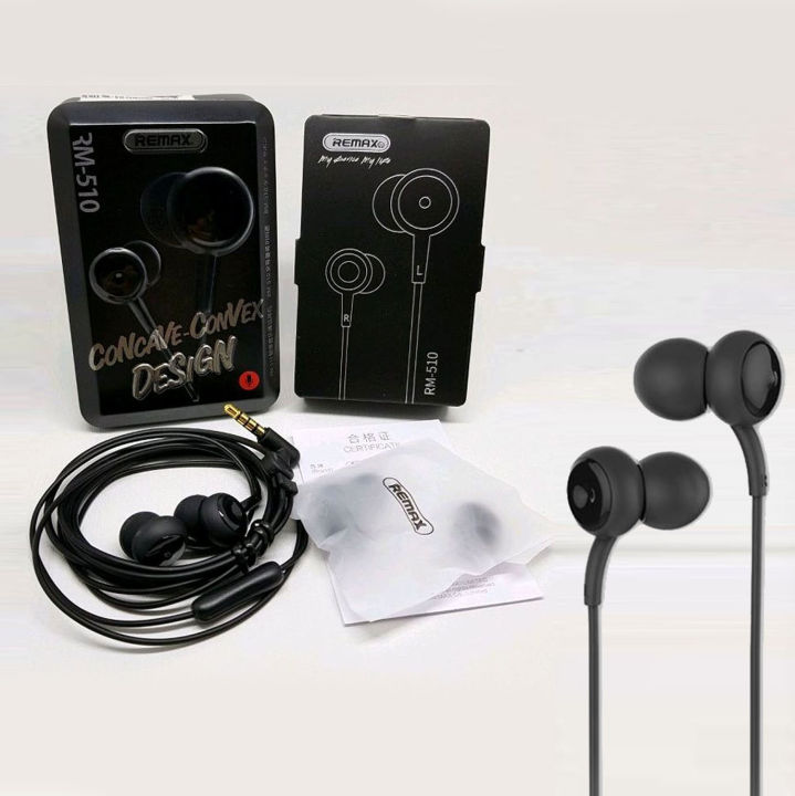 REMAX RM 510 Wired Earphone | Daraz.com.bd