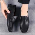 Men'S Solid Color Casual Loafer Shoes Everyday Wear Casual Loafer Shoe - Shoe. 