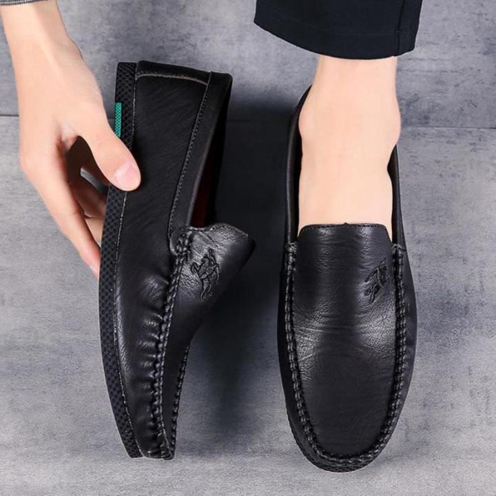 Men'S Solid Color Casual Loafer Shoes Everyday Wear Casual Loafer Shoe - Shoe