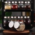 1 pc Storage Glass Jar 400ml, Kitchen Dried Fruit Storage Jars, Honey Jar and Container, Spice Masala Jar. 
