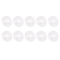 TWEXQNY 30Pcs Mushroom Guitar Effect Pedal Foot Nail Cap Amplifiers Foot Switch Guitar Pedal Knob Protector.