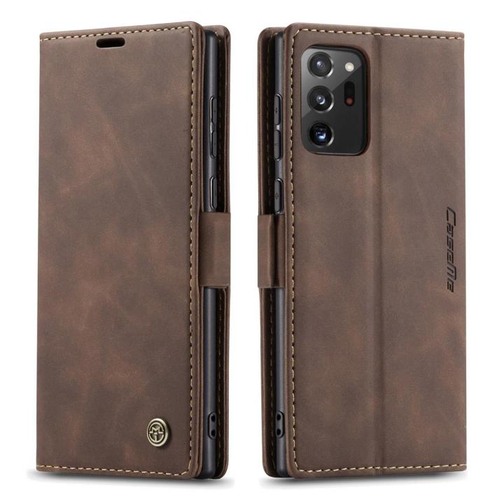 Leather Note 20 Ultra Flip Cover Leather Cover Official Note 20