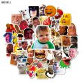 10/30/50PCS Mix Cute Meme Stickers Character Spoof Expression DIY Car ...