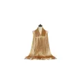 Fancy Shinny Golden Glittered Party Hijab for Women/ Party Wear Shinny Golden Hijab.. 