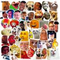 10/30/50PCS Mix Cute Meme Stickers Character Spoof Expression DIY Car ...