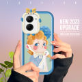 DEL for Realme C33 Back Cover Lovely Girl Phone Case Monster Lens Camera Protection Mobile Cover.