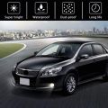 Toyota Corolla Fielder Axio Fog Light Replacement Axio Front Bumper Driving Fog Lamps Assembly Halogen Bulb - 2Pis 1 Pair. 