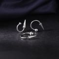 ZS 16G Cone Septum Ring Stainless Steel Horseshoe Nose Piercing Spike Lip Rings Black Color Tragus Helix Earring Body Jewelry. 
