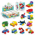 Children's puzzle assembly toys small particles compatible with LEGO 12 Constellation building blocks for boys and girls series birthday gifts.