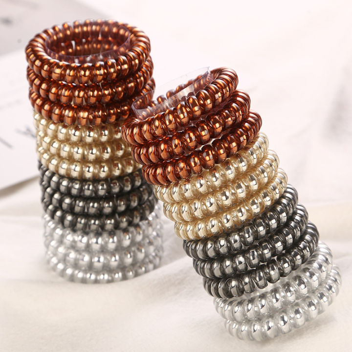 1/4Pcs%20Candy%20Color%20Hair%20Tie%20Korean%20Version%20High%20Elasticity%20Fashion%20Simple%20Line%20Hair%20Ring%20Jewelry%20Spiral%20Hair%20Coils%20For%20Bridal%20Wedding%20Gifts%20-%20Image%208