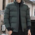 2023 Logo Custom New Winter Jackets and Coats Cotton Outerwear Clothing Jacket Men's Windbreaker Thick Warm Male Parkas. 