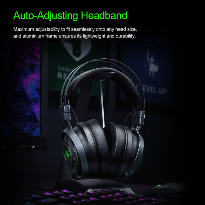 Razer%20Nari%20Essential%20Wireless%20Gaming%20Headset%202.4GHz%20Wireless%207.1%20Surround%20Sound%20Earphone%20Replacement%20for%20PC,%20PS4,%20Mac%20-%20Image%208