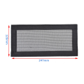 2Pcs Interior Back Air Outlet Vent Cover Anti-Blocking Under Seat. 