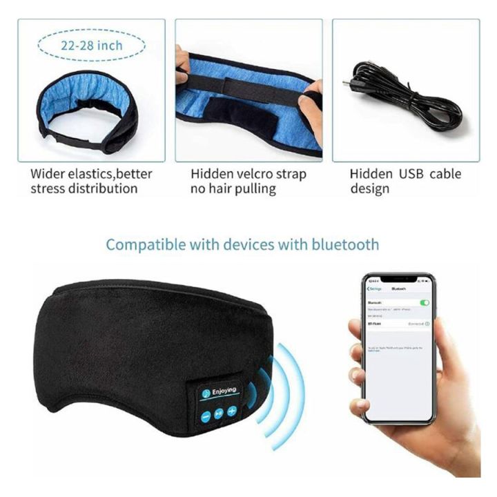 Sleep%20Headphones%20Bluetooth%20Eye%20Mask,%20Wireless%20Bluetooth%205.0%20Headphones%20Music%20Travel%20Sleeping%20Headphones%20Sleeping%20Mask%20-%20Image%206