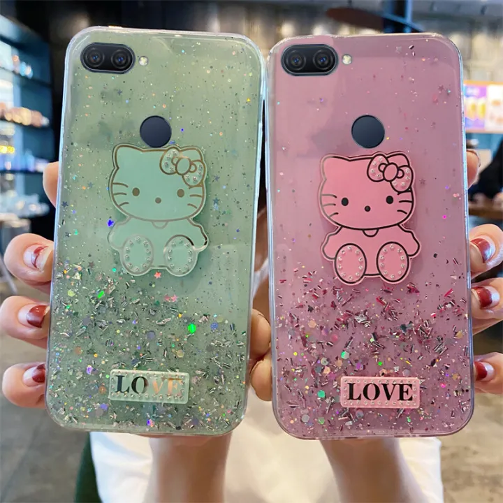 Phone%20case%20OPPO%20A5S%20Shiny%20Ring%20Case%20Glitter%20Soft%20Transparent%20Hello%20Kitty%20Cases%20For%20OPPO%20A5S%20Back%20Cover%20Stars%20Moon%20Girls%20-%20Image%202