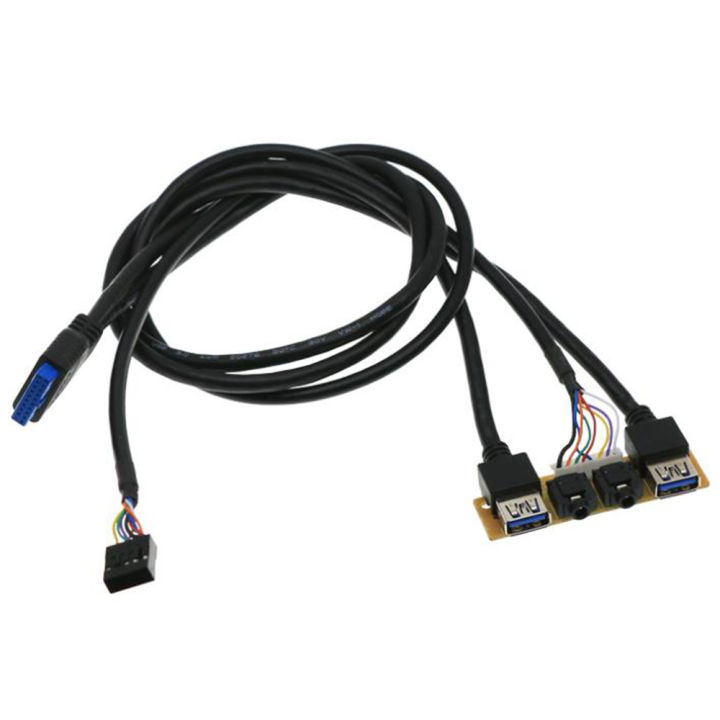 60cm Front Case Panel USB3.0+USB3.0+HD Audio Jack Ports I/O Board ...