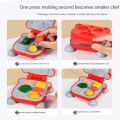 【Ready Stock Play Doh Set Pretend Play Play Doh Clay Play Dough Playset Plasticine Slime Set Slime Kit Making Hamburger Noodles Dumplings Ice cream Machine Mould Play Toy Kitchen Toy Cooking Playset Kid Fun Game Tanah Liat. 