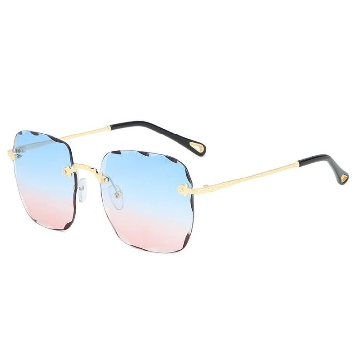 2024%20Square%20Rimless%20Sunglasses%20Women%20Luxury%20Brand%20Designer%20Summer%20Red%20Eyeglasses%20Fashion%20Sun%20Glasses%20for%20Men%20UV400%20Shades%20Oculos%20-%20Image%207