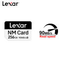 NEW Lexar Memory Card NM Card nCARD 128GB 256GB 512GB Read up to 90MB/s Nano TF Card for Huawei Phone Mate/nova/P60/P50/P40/P30. 