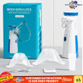 Portable Mesh Nebulizer Handheld, One Touch Operation, No Noise, High Nebulization Rate, Personal Inhalers For Breathing Problems Lightweight, Travel Friendly Nebulizer For Adults & Kids Nebulizer. 