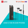 Uiisii C100 Super Bass Stereo In Ear Headphone - Black. 