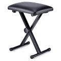 Keyboard Bench Piano Bench X-Style Foldable Piano Stool Chair. 