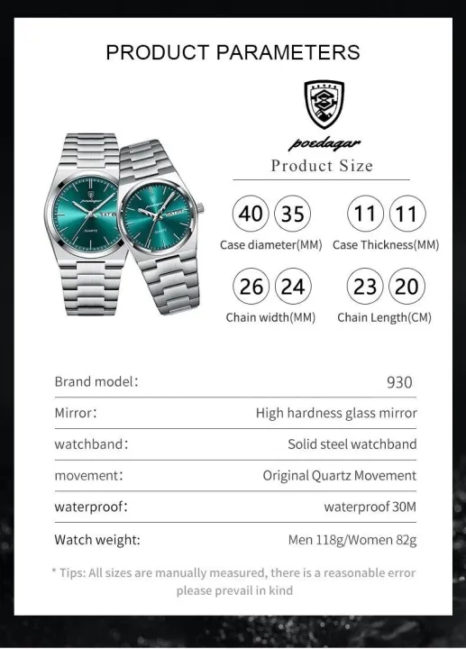 POEDAGAR%20930%20Business%20Luminous%20Stainless%20Steel%20Quartz%20Men%E2%80%99s%20Watch-%20Silver%20Blue%20&%20Rose%20Gold%20-%20Image%203
