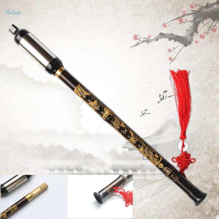 Bawu Pipe Tune G Musical Instrument Bawu Bau Vertical Blown Bamboo Bawu