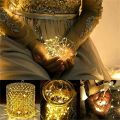 5/10M USB LED String Lights Copper Silver Wire Garland Light Fairy Lights Wedding Party Decor Waterproof Twinkle Light 1Pcs.