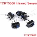 2Pcs- TCRT5000 Sensor Module Switches Line Track Sensor DC 3.3-5V IR Reflective Line Tracking Sensor Obstacle Avoidance Photoelectric Switches IR Following Sensor.