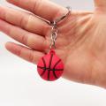 Mini football keychain Cute Keychain Key ring keychain PVC soft rubber 3cm keychain for Sports lovers Key decoration Football fans Gift for kids Keyring for car keys. 