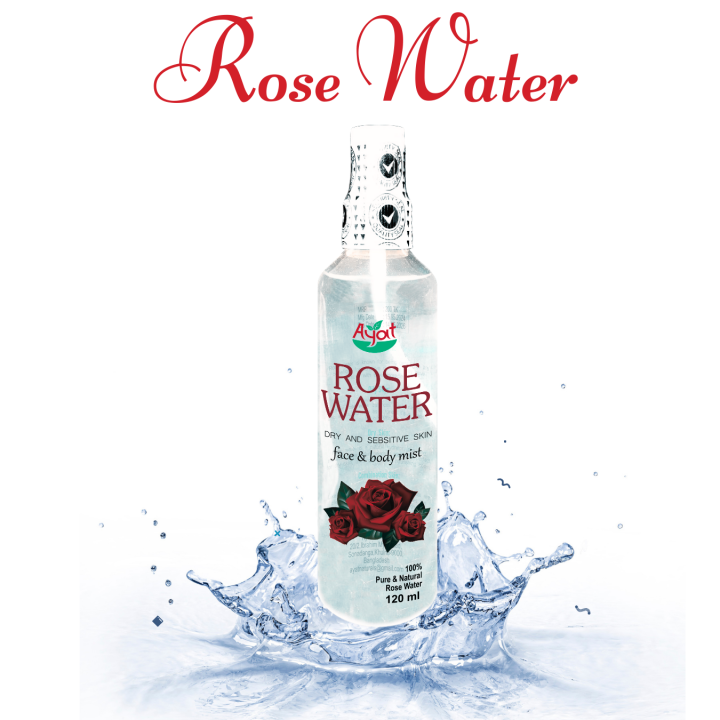 Rose Water Face and Body Mist - 120ml