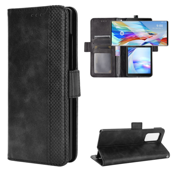 LG%20Wing%205G%20Case%20with%20Card%20Holder,Leather%20Wallet%20Case%20with%20Flip%20Card%20Slots,%20Kickstand%20&%20Magnetic%20Closure%20for%20LG%20Wing%205G%20-%20Image%202