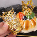 1/5Pcs Mini Crown Cake Decoration Crowns Cake Topper for Children Hair Ornaments Wedding Birthday Party Accessory.