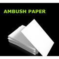 White Texture A4 Size CERTIFICATE PAPER 20 PCS ( Dot Ambush paper). 