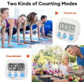 Digital Timer LCD Display Screen Digital Reminder Alarm Timer Time Management Tools.