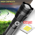 Duangduyang LED Zoom Flashlight XHP70 Torch USB Rechargeable Waterproof Lamp Ultra Bright - Torch Light.