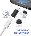 Type B to Lightning Adapter for iphone Lightning (Male) Adapter.