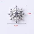 10Pcs Crystal Flower Button DIY Accessories Scrapbook Rhinestone Flatback Embellishment Hair. 