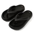 4.5cm Platform Summer Female Flipflop Beach Outdoor Sandals Soft Pillow Slippers Women Men Non-slip House Shoes Home Slides.