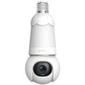 IMOU E27 Bulb Cam 3MP WiFi Security Bulb & Camera 2 in 1 | Panoramic | Auto Motion Tracking | Two-Way Audio | Pan & Tilt for 360° Coverage | Human Detection | Smart Tracking | Night Vision | Privacy Mode |. 