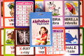 Alphabet Flash Cards For Children (Small&Capital Letters) 28 Pcs Box. 