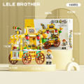 【Krystal】Lele Brother Mini Food Cart Series – Lєgσ-Compatible ABS Building Blocks, 157–189pcs DIY Puzzle Mobile Street Carts. 
