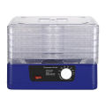 Migeet 5 Trays Food Dehydrator Automatic Power Off Food Dehydrator Adjustable Intelligent Food Dehydrator for Jerky Meat Herbs Fruit Dryer Machine with Digital Timer and Temperature Control.