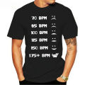 Printing Edm Hardstyle Dnb Festival 175 Bpm Graphic Tshirts Woman Black Natural T-Shirt for Mens Gents Hiphop Top.