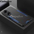 For OPPO A38 Case Aluminum Metal Matte Cover Soft Silicone Frame Camera Protection Cover for OPPO A38 Back Cover Phone Cases.