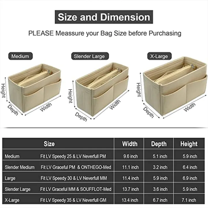 Purse%20Organizer%20Insert%20Felt%20Bag%20Organizer%20Tote%20Bag%20Organizer%20Handbag%20Organizer%20Bag%20Insert%20For%20Handbags%20-%20Image%202