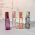 High-End Portable Glass Spray Bottle Advanced Large Capacity Travel Replacement Empty Bottle Perfume Sub Bottle 20ml. 