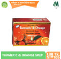 Modern Herbal Turmeric - Orange Soap - 100 gm - Soap. 
