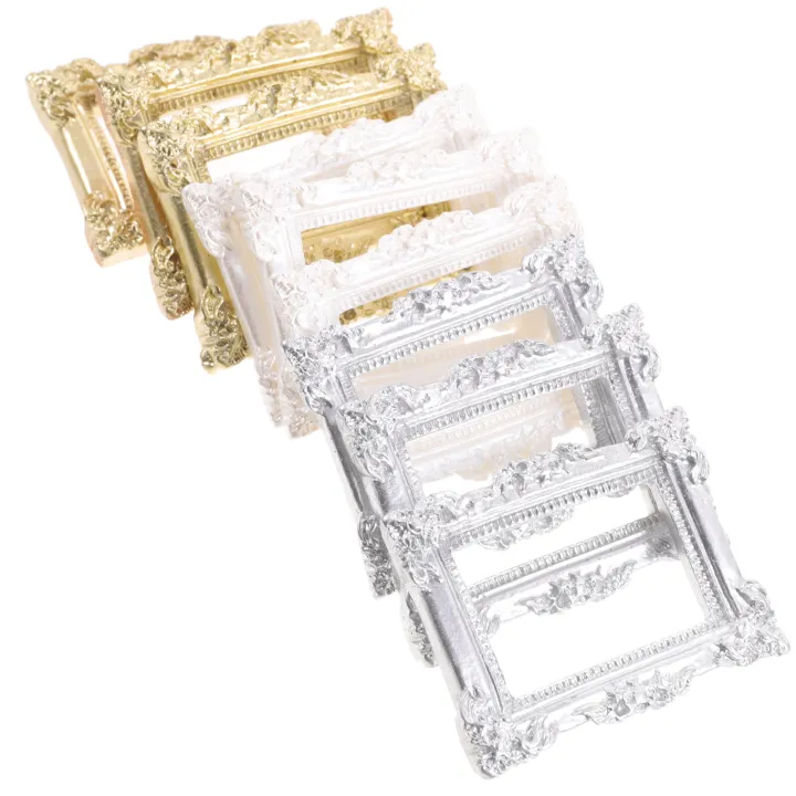 9%20Pcs%20Photo%20Frame%20Ornaments%20Holders%20Picture%20Frames%20Mini%20Houses%20Miniature%20Photograph%20Background%20Props%20Retro%20Resin%20Compact%20Wall%20-%20Image%206